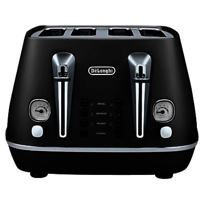 De'Longhi Distinta 4-Slice Toaster Black De'Longhi Distinta 4-Slice Toaster Black
